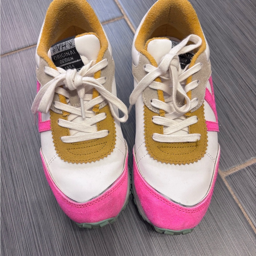 Vintage Havana Pink and Brown Sneakers - Picture 2 of 4